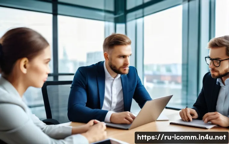 국제커뮤니케이션 자격 시험 자주 묻는 질문 - A professional international communication training session in a modern conference room set in Mosco...